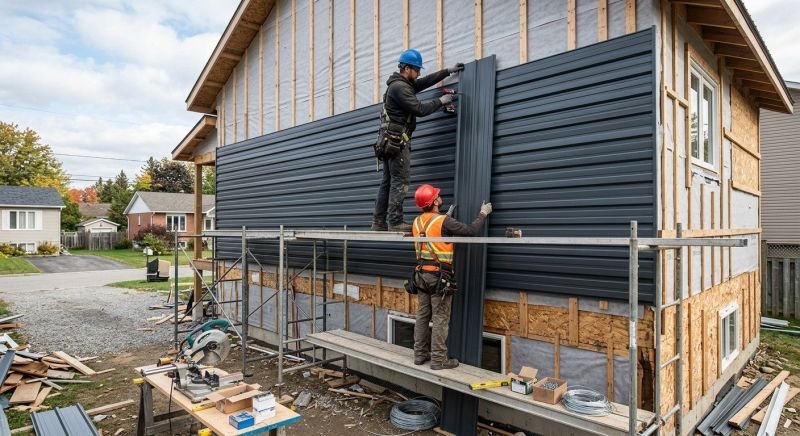 Tin Siding Installation in Boston, MA